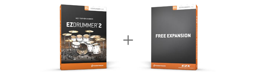 Toontrack EZDrummer 2 With EZX Expansion