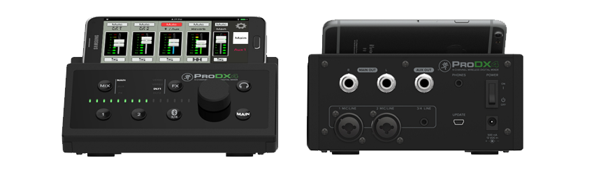Mackie ProDX4 Portable Wireless Mixer