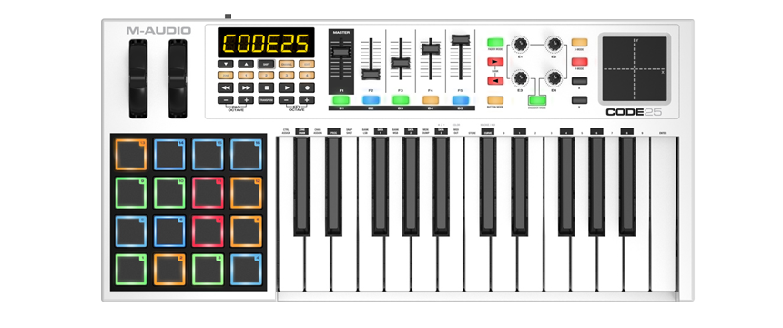 M-Audio Code 25 MIDI Keyboard