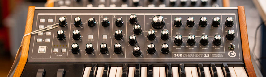 Moog Subsequent 25 Sonic Modifications