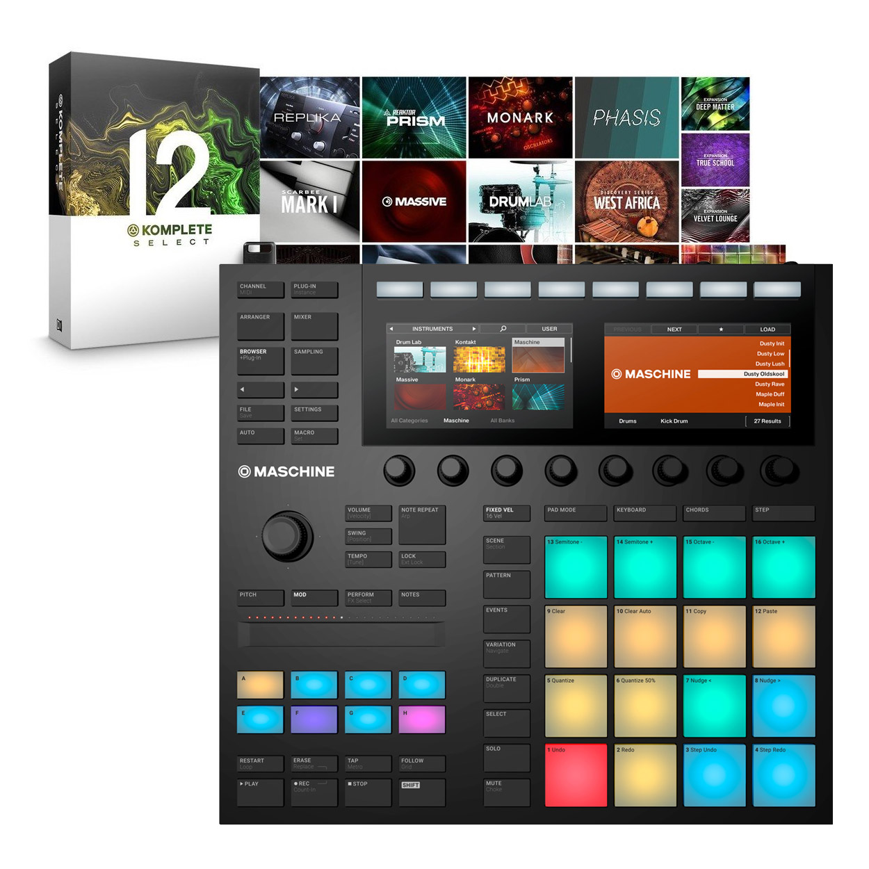 Native Instruments Maschine MK3 With Komplete 12 Select