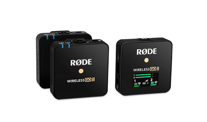 Rode Wireless Go II Transmitters and Receiver