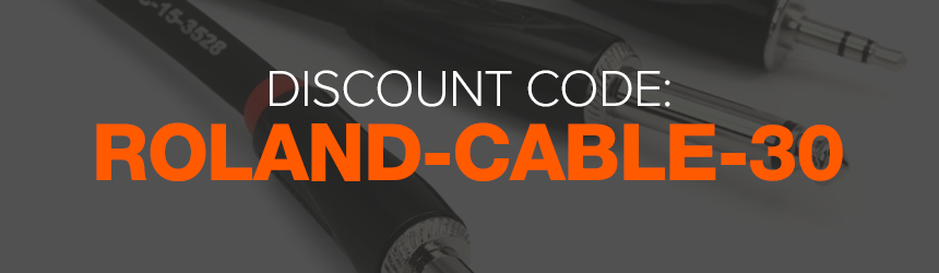 Roland Audio & Instrument Cable Discount Code