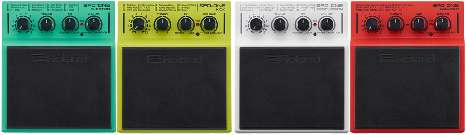 Roland SPD::ONE Line Up