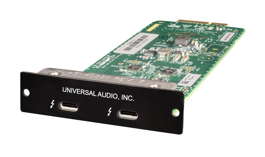 Universal Audio Thunderbolt Option Card